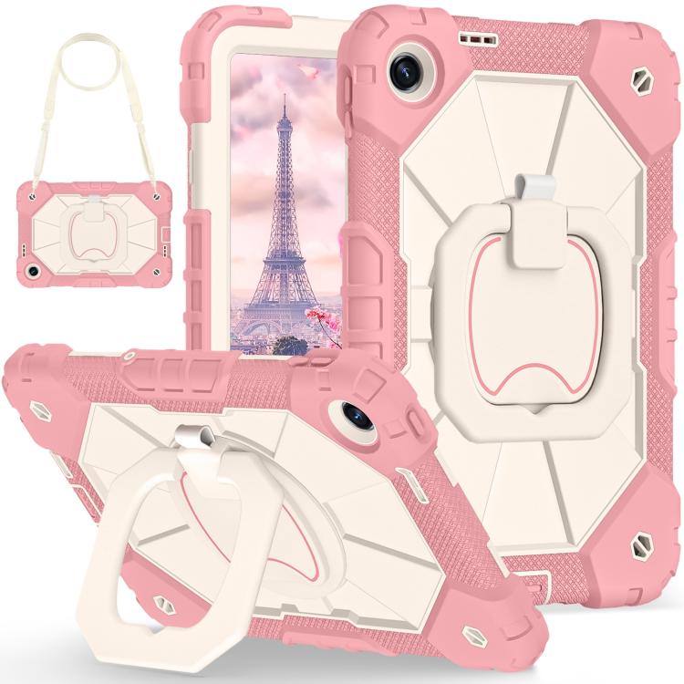 Contrast Color Robot Silicone Hybrid PC Tablet Case, For Xiaomi Redmi Pad 2 SE 9.7 2026, For Xiaomi Redmi Pad 2 11 2025