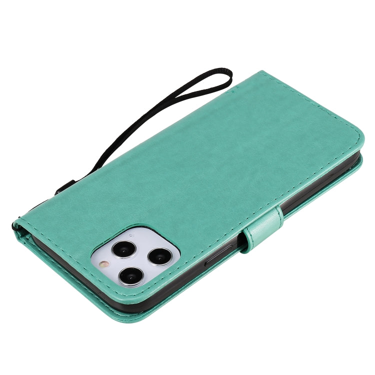 Tree & Cat Embossed Pattern Horizontal Flip Leather Case with Holder & Card Slots & Wallet & Lanyard, For iPhone 12 Pro Max, For LG G9