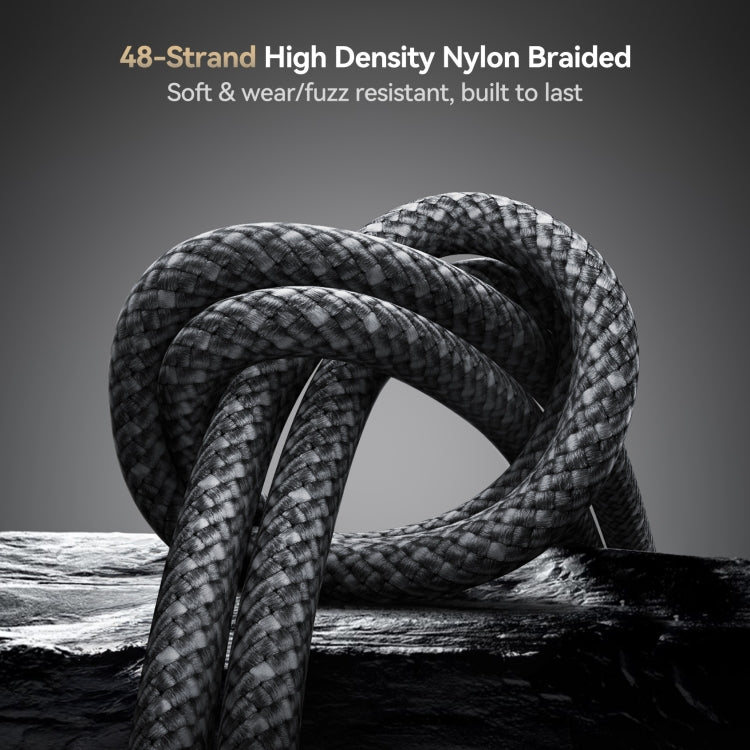 JOYROOM S-A50 3A 480Mbps Fast Charging Data Cable, Length: 1.2m, USB-A to Type-C Cable, USB-A to 8 Pin Cable, Type-C to Type-C Cable, Type-C to 8 Pin Cable