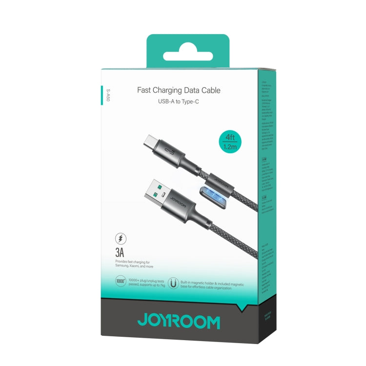 JOYROOM S-A50 3A 480Mbps Fast Charging Data Cable, Length: 1.2m, USB-A to Type-C Cable, USB-A to 8 Pin Cable, Type-C to Type-C Cable, Type-C to 8 Pin Cable