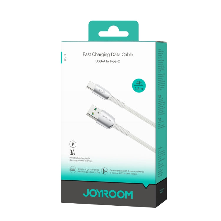 JOYROOM S-A51 Cutting-Edge Series 3A Fast Charging Data Cable, Length: 1.2m, USB-A to Type-C Cable, USB-A to 8 Pin Cable, Type-C to Type-C Cable, Type-C to 8 Pin Cable