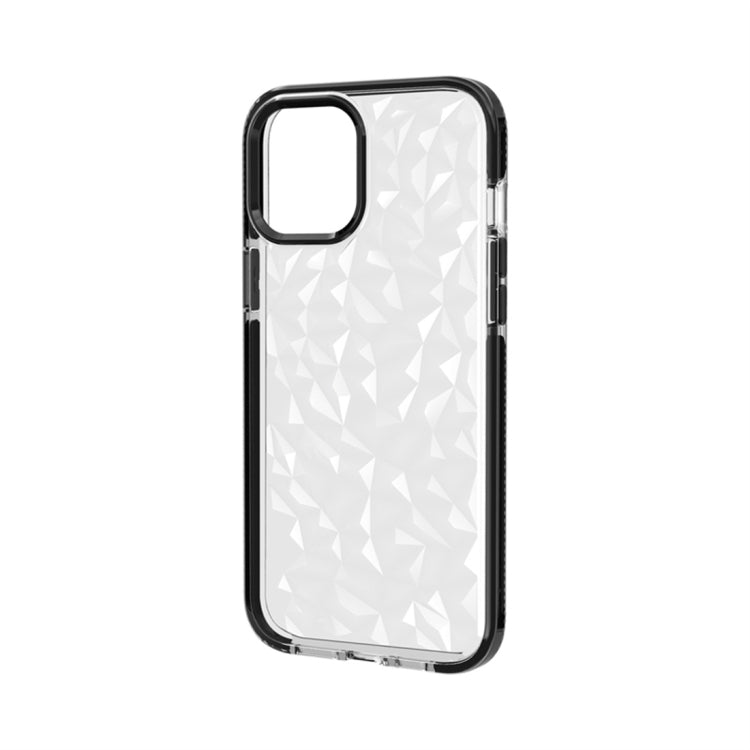 Shockproof Diamond Texture TPU Protective Case, For iPhone 12 / 12 Pro, For iPhone 12 Pro Max