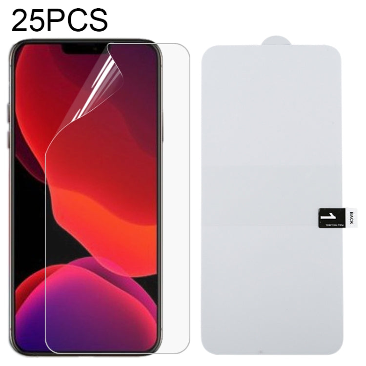 25 PCS Full Screen Protector Explosion-proof Hydrogel Film, For iPhone 12 mini, For iPhone 12 / 12 Pro, For iPhone 12 Pro Max, For Samsung Galaxy A11, For Samsung Galaxy M21, For Samsung Galaxy M31, For Samsung Galaxy A41, For Samsung Galaxy Note20����...