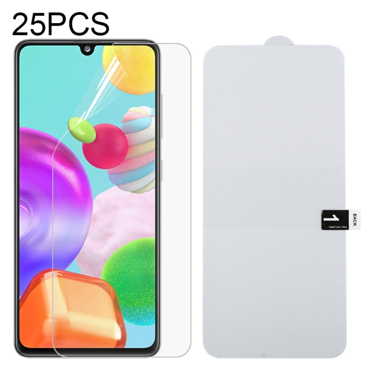 25 PCS Full Screen Protector Explosion-proof Hydrogel Film, For iPhone 12 mini, For iPhone 12 / 12 Pro, For iPhone 12 Pro Max, For Samsung Galaxy A11, For Samsung Galaxy M21, For Samsung Galaxy M31, For Samsung Galaxy A41, For Samsung Galaxy Note20����...