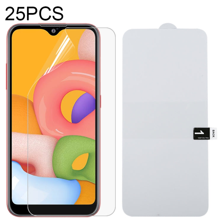 25 PCS Full Screen Protector Explosion-proof Hydrogel Film, For iPhone 12 mini, For iPhone 12 / 12 Pro, For iPhone 12 Pro Max, For Samsung Galaxy A11, For Samsung Galaxy M21, For Samsung Galaxy M31, For Samsung Galaxy A41, For Samsung Galaxy Note20����...