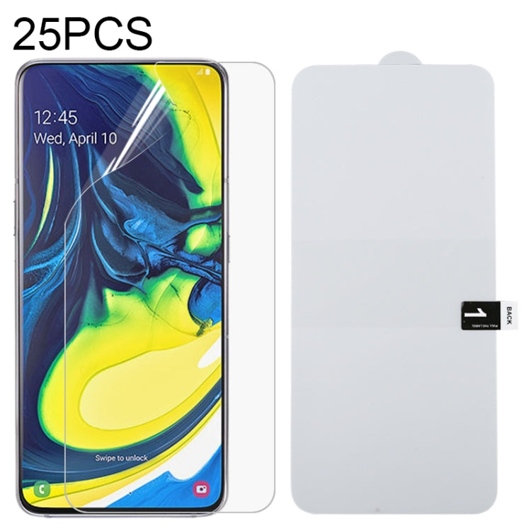 25 PCS Full Screen Protector Explosion-proof Hydrogel Film, For iPhone 12 mini, For iPhone 12 / 12 Pro, For iPhone 12 Pro Max, For Samsung Galaxy A11, For Samsung Galaxy M21, For Samsung Galaxy M31, For Samsung Galaxy A41, For Samsung Galaxy Note20����...