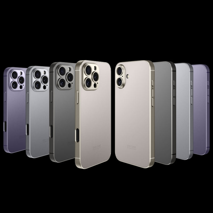 GKK AG Craft Skin Feel Full Coverage Phone Case, For iPhone 16 Pro Max, For iPhone 16 Pro, For iPhone 16 Plus, For iPhone 16