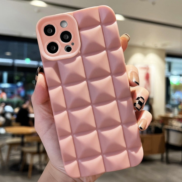 3D Grid TPU Phone Case, For iPhone 15 Pro Max, For iPhone 15 Pro, For iPhone 15 Plus