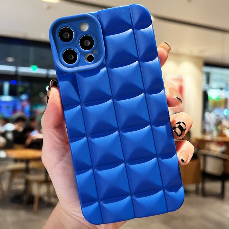 3D Grid TPU Phone Case, For iPhone 15 Pro Max, For iPhone 15 Pro, For iPhone 15 Plus