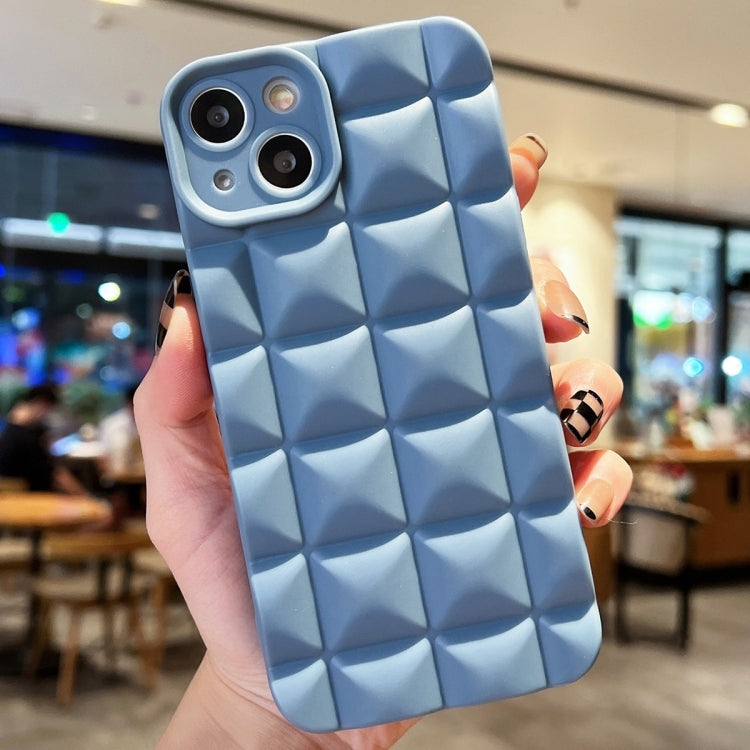 3D Grid TPU Phone Case, For iPhone 15, For iPhone 14 Plus, For iPhone 14