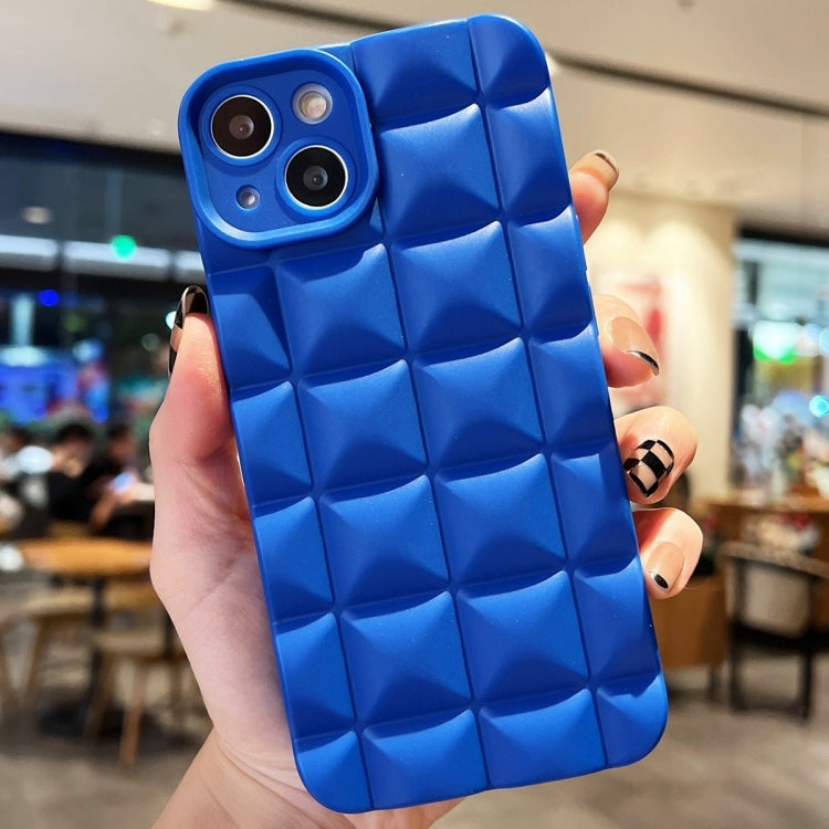 3D Grid TPU Phone Case, For iPhone 15, For iPhone 14 Plus, For iPhone 14