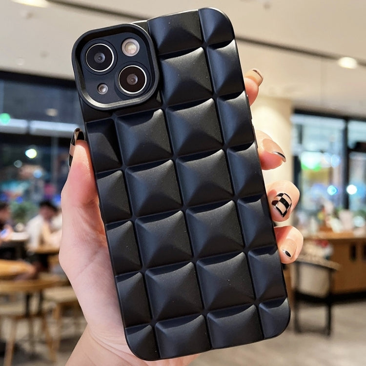 3D Grid TPU Phone Case, For iPhone 15, For iPhone 14 Plus, For iPhone 14