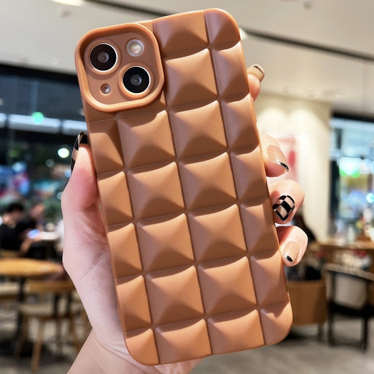 3D Grid TPU Phone Case, For iPhone 15, For iPhone 14 Plus, For iPhone 14