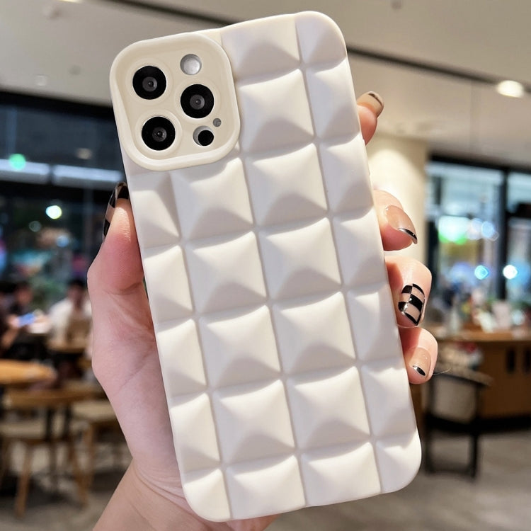 3D Grid TPU Phone Case, For iPhone 14 Pro Max