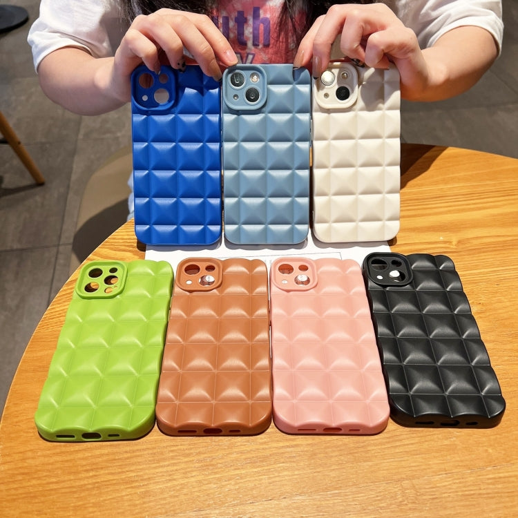 3D Grid TPU Phone Case, For iPhone 15, For iPhone 14 Plus, For iPhone 14