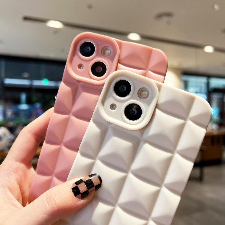 3D Grid TPU Phone Case, For iPhone 15 Pro Max, For iPhone 15 Pro, For iPhone 15 Plus