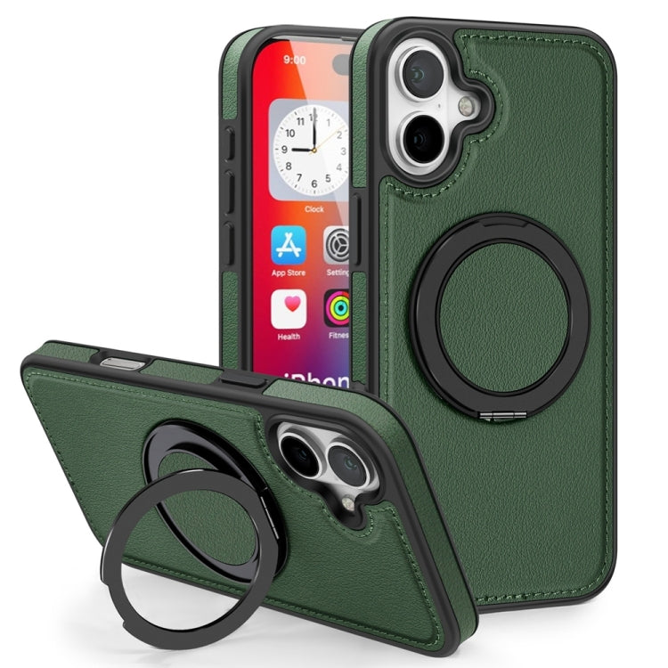 Yashi 360 Degree Rotating MagSafe Holder Phone Case, For iPhone 16 Pro Max, For iPhone 16 Pro, For iPhone 16 Plus