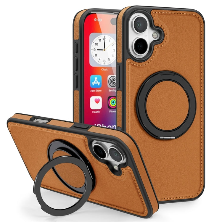 Yashi 360 Degree Rotating MagSafe Holder Phone Case, For iPhone 16 Pro Max, For iPhone 16 Pro, For iPhone 16 Plus