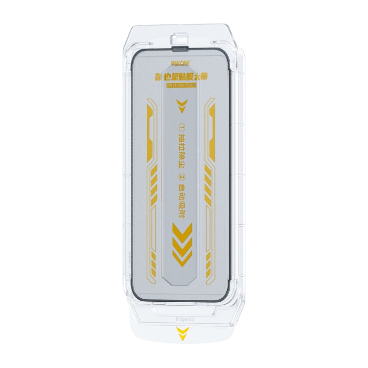 WK WTP-085 Speedy Series Dust-free Warehouse Anti-peeping Tempered Glass Film, For iPhone 15 Pro Max, For iPhone 15 Pro, For iPhone 15 Plus, For iPhone 15