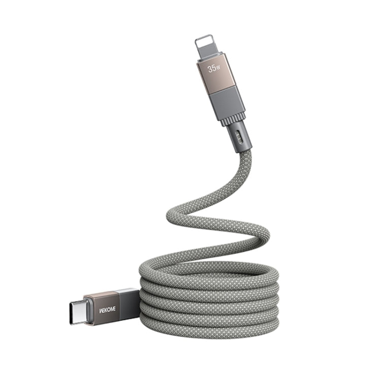 Câble de données magnétique à charge rapide WK WDC-47 Magneto Series 1 m PD35W Type-C vers 8 broches, WDC-47