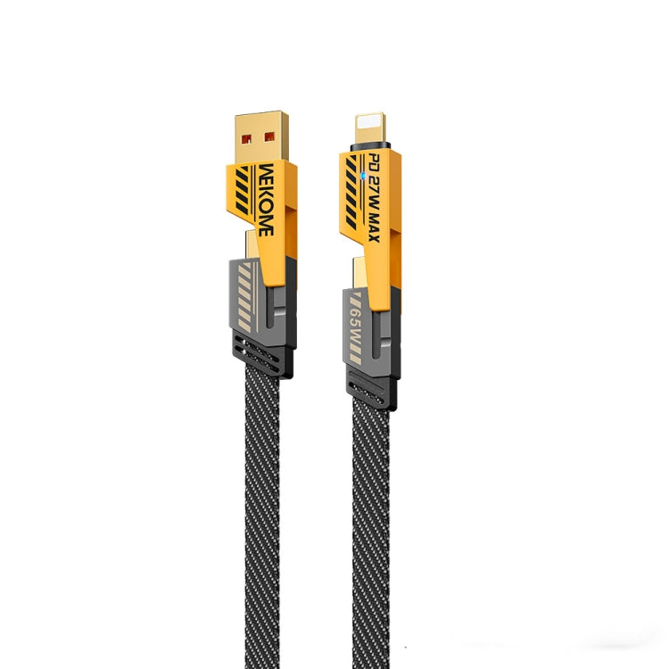 Câble de données de charge rapide WK WDC-25 1,2 m 65 W USB / Type-C vers Type-C / 8 broches, WDC-25