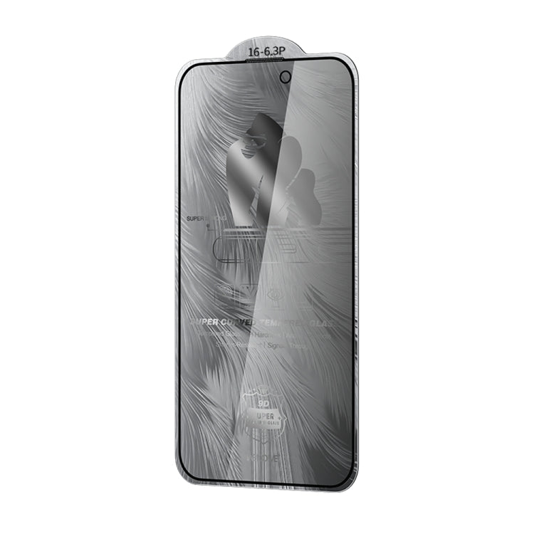 WK WTP-088 Space King Kong 9D Curved 28 Degree Privacy Tempered Glass Film, For iPhone 16 Pro Max, For iPhone 16 Pro, For iPhone 16 Plus / 15 Plus, For iPhone 16 / 15