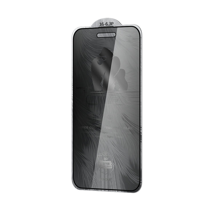 WK WTP-089 Space King Kong 9D Curved 360 Degree Privacy Tempered Glass Film, For iPhone 16 Pro Max, For iPhone 16 Pro, For iPhone 16 Plus / 15 Plus, For iPhone 16 / 15