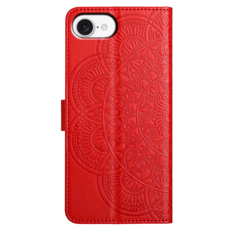Flower Embossed Leather Phone Case, For iPhone 17e / 16e, For iPhone 17 Pro Max, For iPhone 17 Pro, For iPhone 17