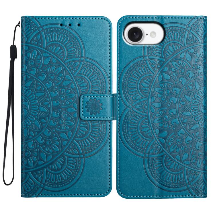 Flower Embossed Leather Phone Case, For iPhone 17e / 16e, For iPhone 17 Pro Max, For iPhone 17 Pro, For iPhone 17