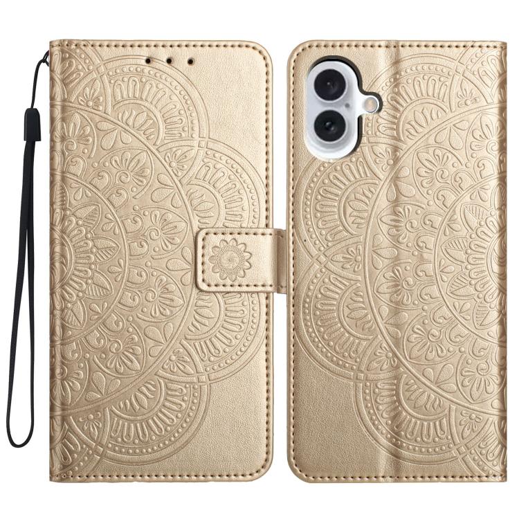 Flower Embossed Leather Phone Case, For iPhone 17e / 16e, For iPhone 17 Pro Max, For iPhone 17 Pro, For iPhone 17