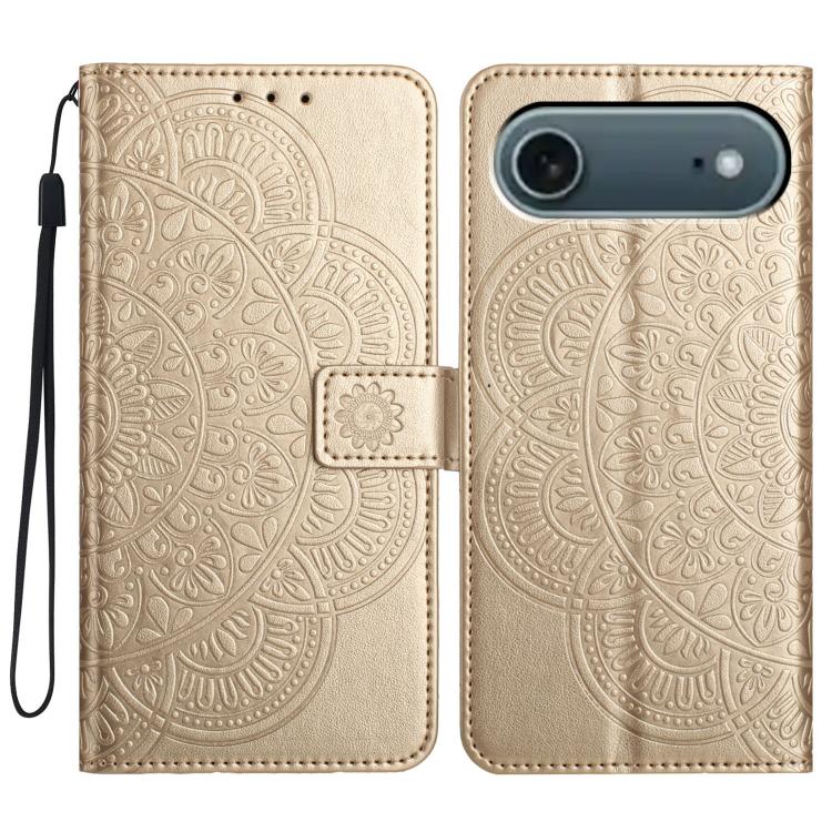 Flower Embossed Leather Phone Case, For iPhone Air, For iPhone 16 Pro Max, For iPhone 16 Pro, For iPhone 16 Plus