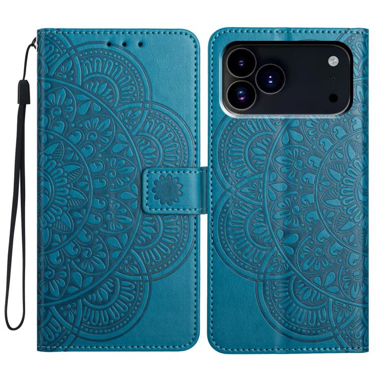 Flower Embossed Leather Phone Case, For iPhone 17e / 16e, For iPhone 17 Pro Max, For iPhone 17 Pro, For iPhone 17