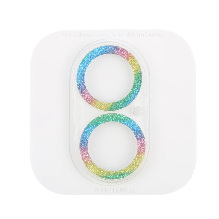 Glitter Ring Tempered Glass Camera Lens Film