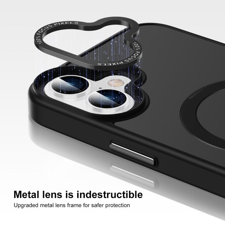 Skin Feel MagSafe Magnetic Holder Phone Case, For iPhone 16