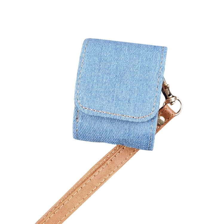 Housse de protection en PU texturé pour écouteurs, compatible avec les AirPods 1/2