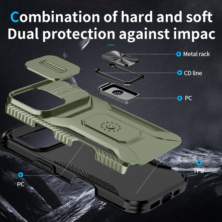 Sliding Camshield Holder Phone Case