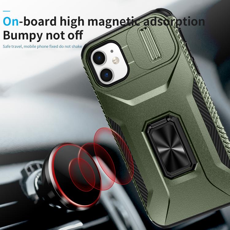 Sliding Camshield Holder Phone Case, For iPhone 11, For iPhone 11 Pro