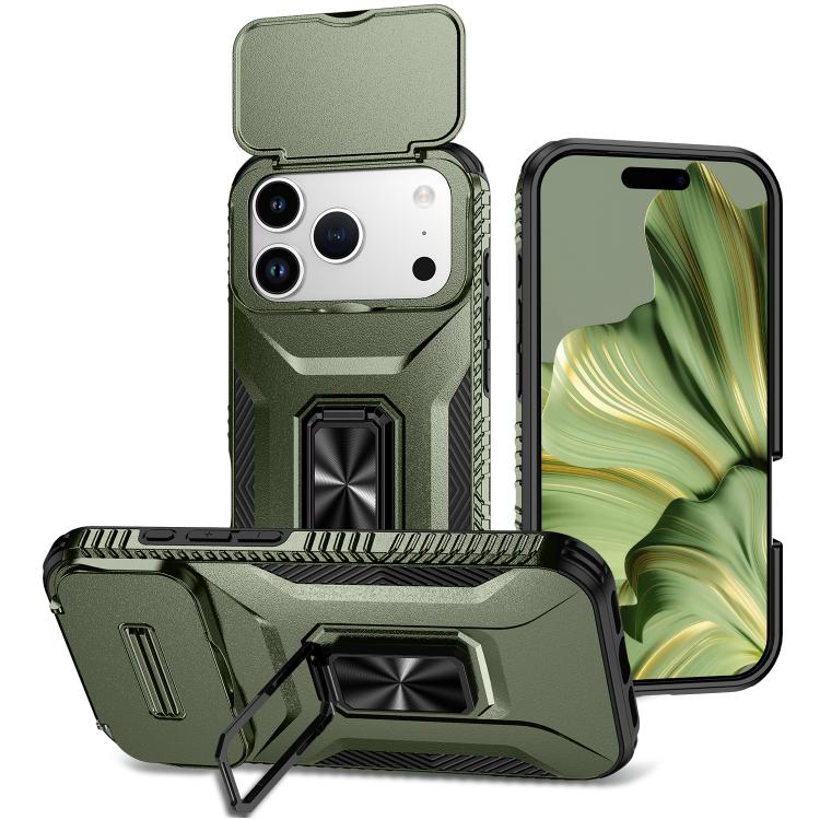 Sliding Camshield Holder Phone Case, For iPhone 17 Pro Max, For iPhone 17 Pro, For iPhone 17