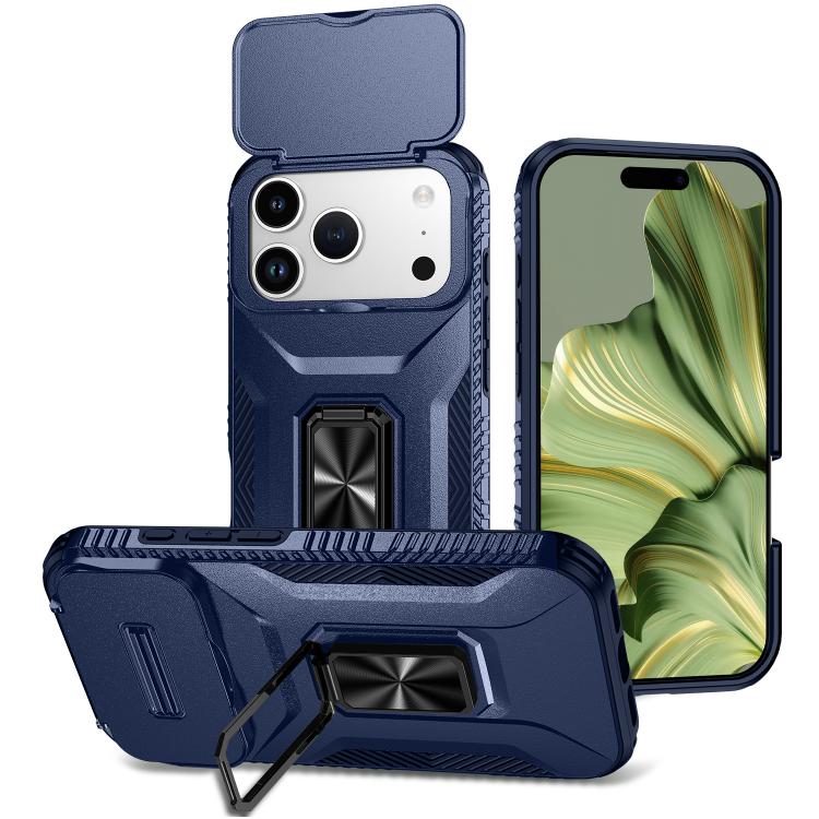 Sliding Camshield Holder Phone Case, For iPhone 17e / 16e, For iPhone 17 Pro Max, For iPhone 17 Pro