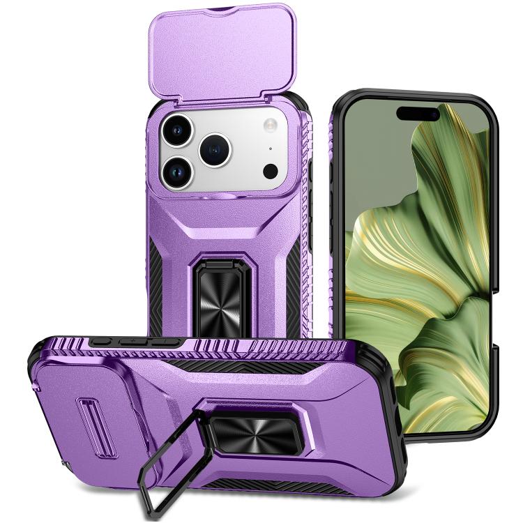 Sliding Camshield Holder Phone Case, For iPhone 17 Pro Max, For iPhone 17 Pro, For iPhone 17