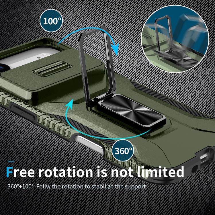 Sliding Camshield Holder Phone Case