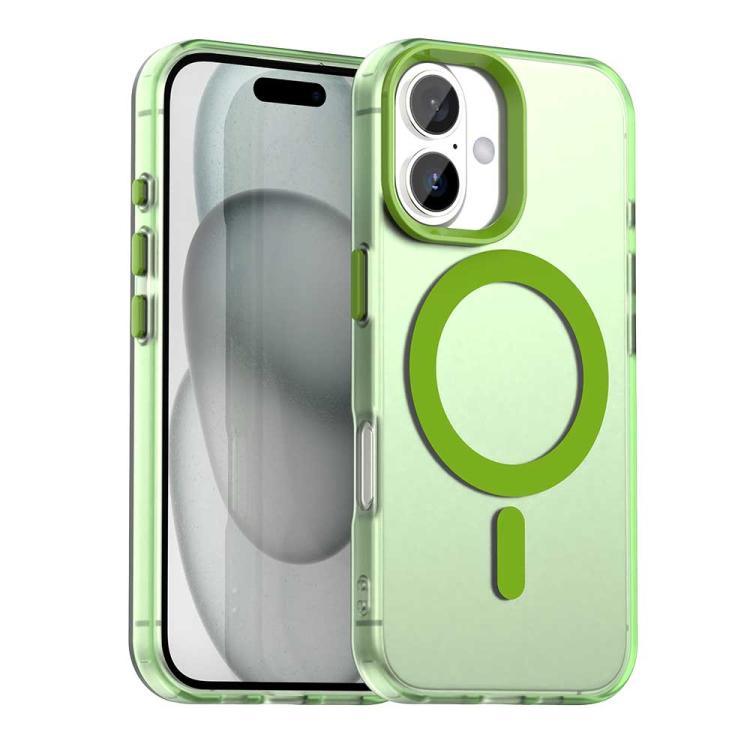 Candy Magsafe PC Hybrid TPU Phone Case, For iPhone 16 Pro, For iPhone 16 Plus, For iPhone 16