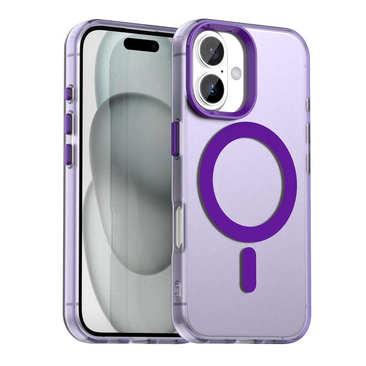 Candy Magsafe PC Hybrid TPU Phone Case, For iPhone 16 Pro, For iPhone 16 Plus, For iPhone 16