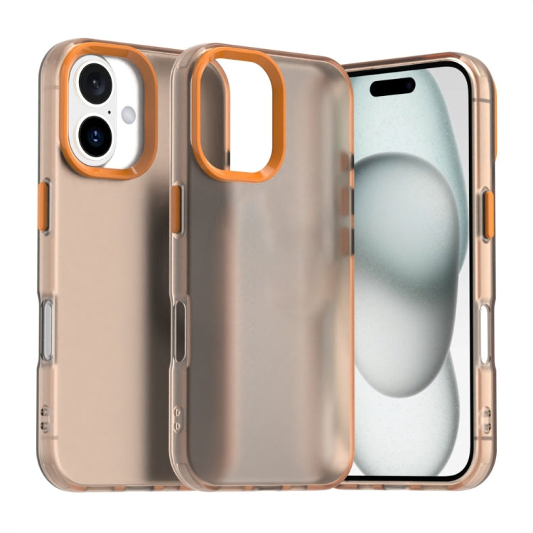 Candy PC Hybrid TPU Shockproof Phone Case, For iPhone 16 Plus, For iPhone 16, For iPhone 15 Pro Max