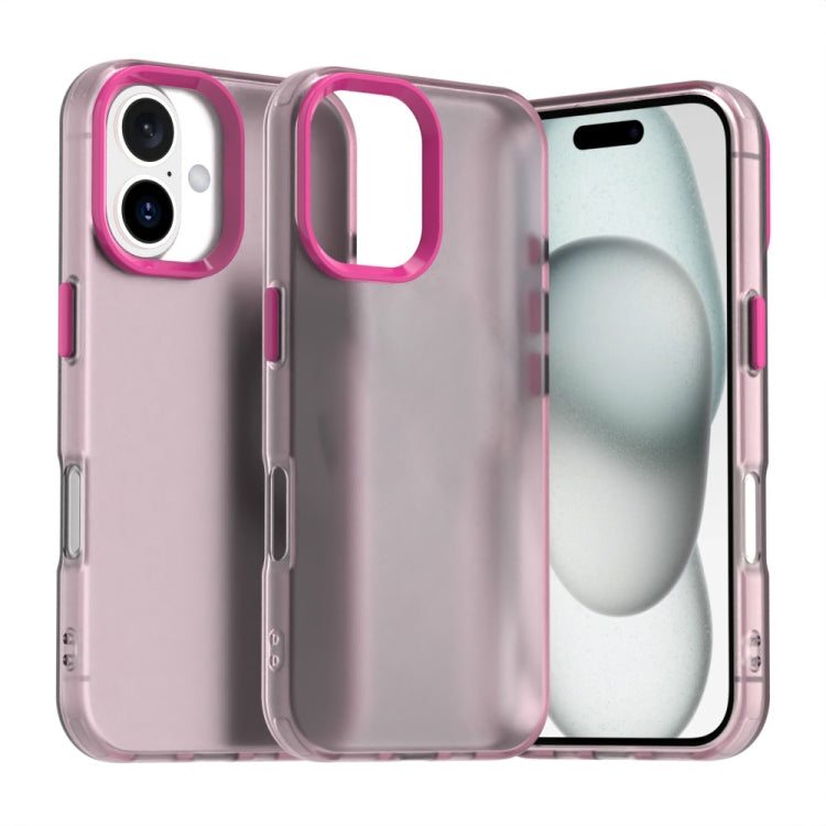 Candy PC Hybrid TPU Shockproof Phone Case, For iPhone 16 Plus, For iPhone 16, For iPhone 15 Pro Max