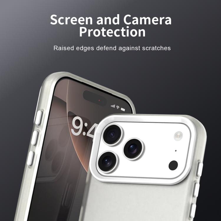 Candy PC Hybrid TPU Shockproof Phone Case, For iPhone 17 Pro Max, For iPhone 17 Pro, For iPhone 17