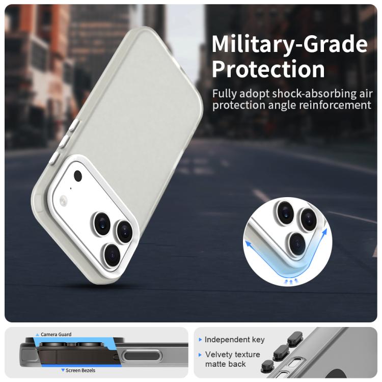 Candy PC Hybrid TPU Shockproof Phone Case, For iPhone 17 Air, For iPhone 16 Pro Max, For iPhone 16 Pro