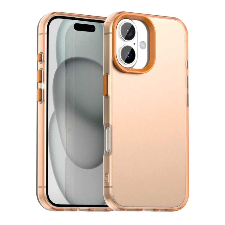 Candy PC Hybrid TPU Shockproof Phone Case, For iPhone 17 Air, For iPhone 16 Pro Max, For iPhone 16 Pro