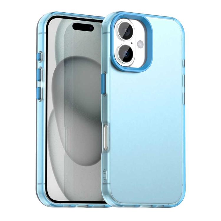 Candy PC Hybrid TPU Shockproof Phone Case, For iPhone 17 Air, For iPhone 16 Pro Max, For iPhone 16 Pro