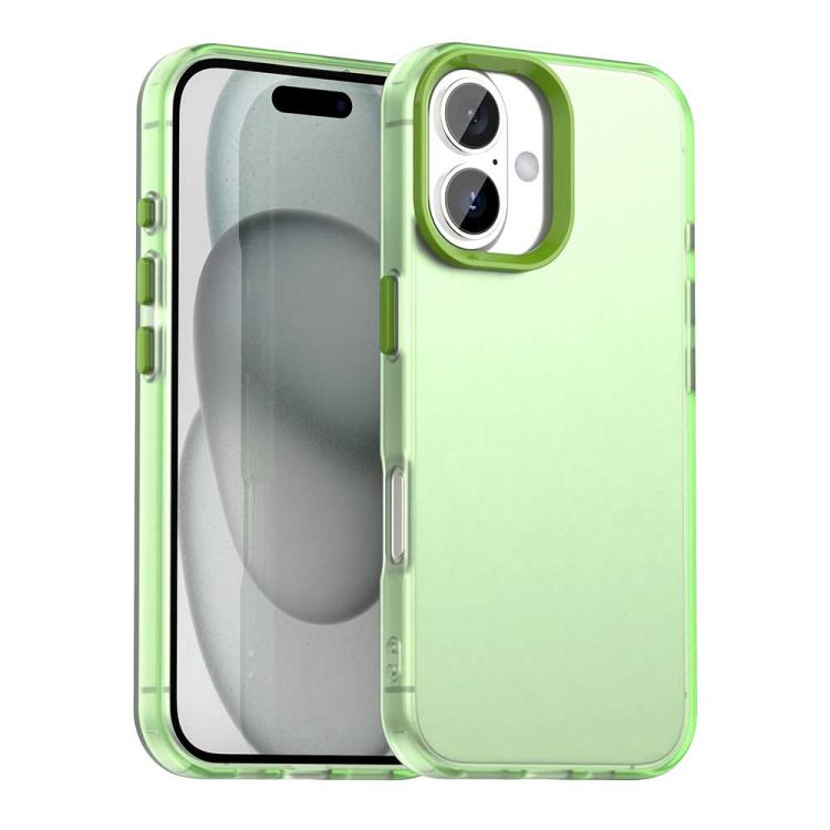 Candy PC Hybrid TPU Shockproof Phone Case, For iPhone 17 Air, For iPhone 16 Pro Max, For iPhone 16 Pro
